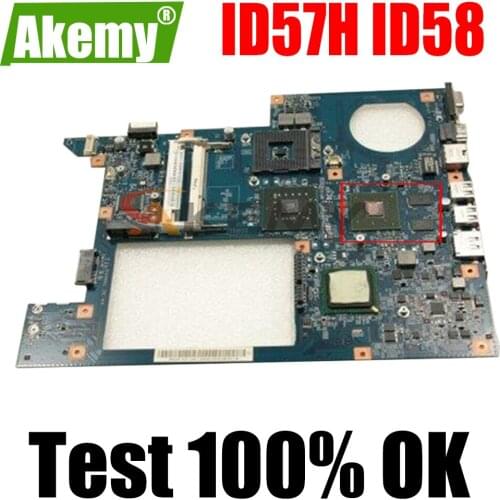 AKEMY 48.4FA01.01M MB.WCF01.001 For Gateway ID57H ID58 For Packard Bell EASYNOTE TR87 Laptop Motherboard PM45 DDR3 Free cpu