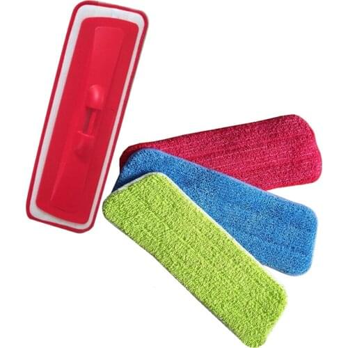 Hot Sale 3PCS Fiber Spray Mop Head Floor Cleaning Cloth Paste The Mop Replace Cloth Household Cleaning Mops Accessories