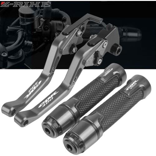 CBR400 Logo 1986-1994 Motorcycle Brake Clutch Levers Hand Grips For Honda CBR400 NC23 29 CBR 400 1987 1988 1989 1991 1992 1993