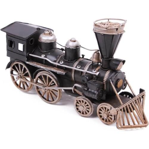 Decorative Metal Steam Locomotive- Trinket, Miniature, Gift, Nostalgic, Vintage, Handmade, Hand Painted, quality Durable Material