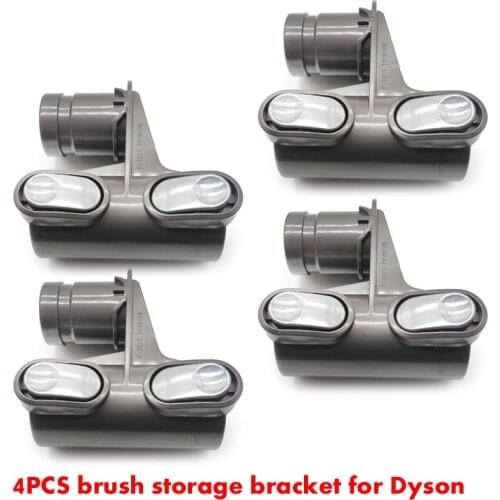 4PCS robot vacuum cleaner parts brush holder storage bracket for Dyson DC58 DC59 DC62 V6 DC35 DC45 Wireless handheld Dyson part