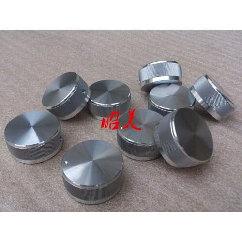 Diameter 35mm high 16mm all-aluminum power amplifier solid knob volume potentiometer knob HIFI audio amplifier knob