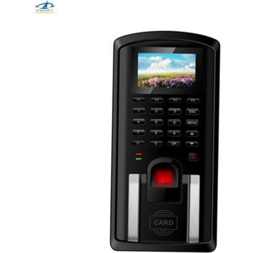 HFSECURITY TCP IP Fingerprint Access Control Electronic Gate 125Khz Rfid Biometric Card Reader Password Time Recorder Attendance