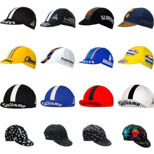 Classical Retro Multi Types New Team Pro Cycling Caps Men and Women Road Mountain Bike Race Chooses cycling caps road bicycle