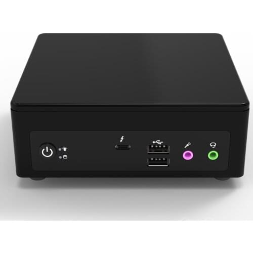 AMD Ryzen 2700U 3550H DDR4 NVME SSD Mini PC Desktop PC Radeon Vega 10 Graphics 2.2GHz to 3.8GHz DP HD Type-C 4K Output Dual WiFi