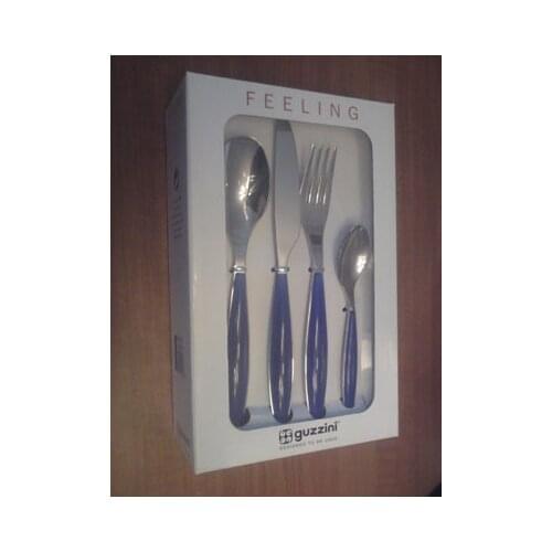 0 Guzzini knife and fork spoon 24 piece set western knife and fork tableware kit
