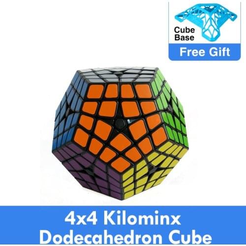Newest Shengshou 4x4 Master Kilominx Dodecahedron Magic Speed Cube Puzzle Cubo Magico Educational Toy for Children Game