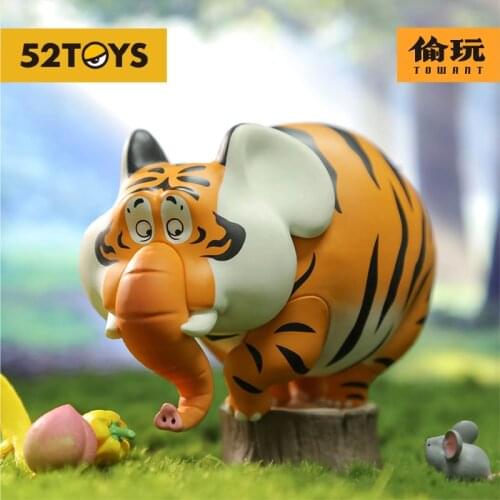Original Variety Fat Tiger Series Blind Box Toy Figure Determined Style Cute Tiger Anime Character Gift Free Shipping