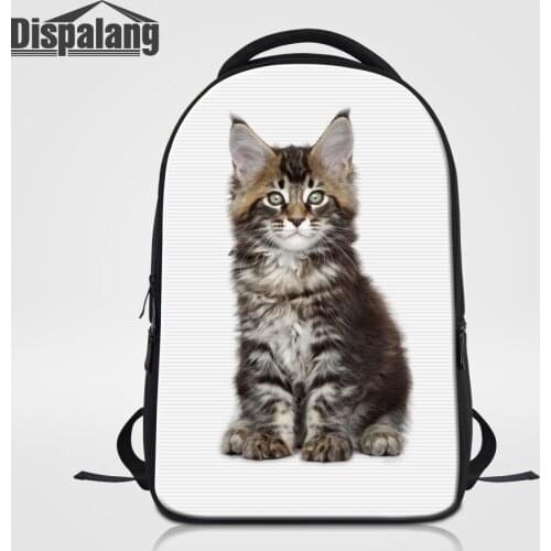Dispalang Cat Printed Backpack For Laptop Notebook College School Bag Bookbags For Teenagers Womens Travel Shoulder Bag Bagpack