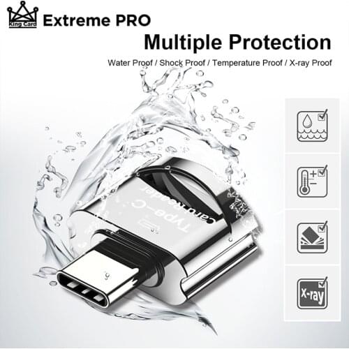 Type C Card Reader TF Micro SD OTG Adapter mobile phone connected to sd memory download song with adapter external TypeC adapter
