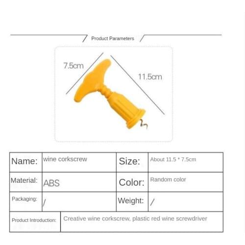 Wine bottle opener plastic opener multi-functional stainless steel bottle opener for household use