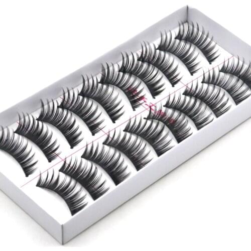 Boutique 10 pairs of hand-made false eyelashes, thick stage makeup for false eyelashes
