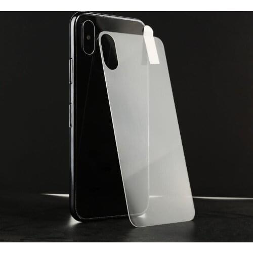2020 3D Curved Tempered Glass Back Screen Protector Anti-scratch Film For iPhone X 10