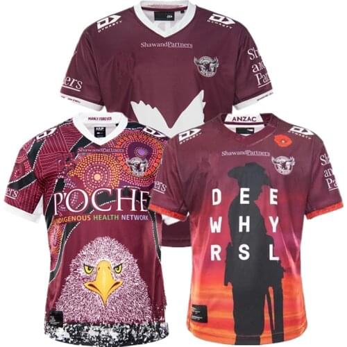 2021 MANLY SEA EAGLES 1987/1996 RETRO - MENS RUGBY JERSEY Size: S-5XL (Print Custom Name Number)Top Quality.Free Delivery