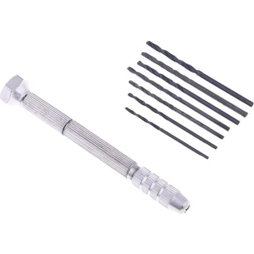 7x Craft Hobby Model Make Hand Tool Drill Head 1.8-3mm for 1/100 1/144 Gundam Toys