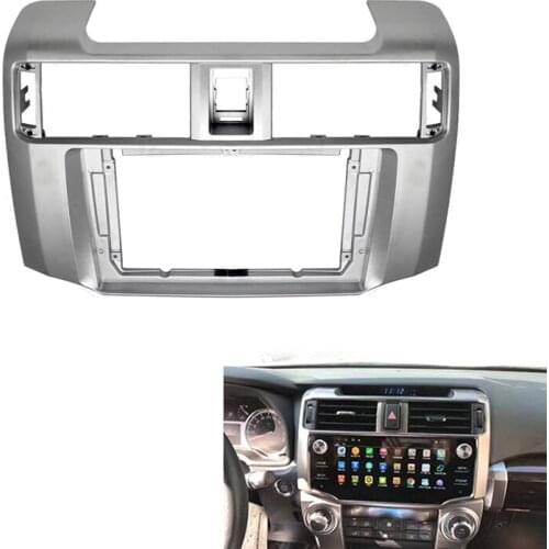 9inch Car Fascia Audio Fitting Adaptor Radio Navigation Panel Kits Car Dvd Frame Dashboard for TOYOTA 4Runner 2010-2020