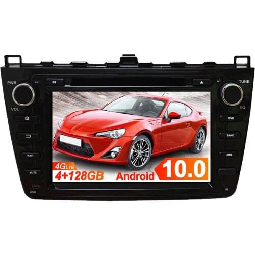 Android 9 Car DVD Player GPS Map Navigation Multimedia Player For Mazda 6 Atenza 2008-2012 Car Head Unit Radio Tape Recorder PX6