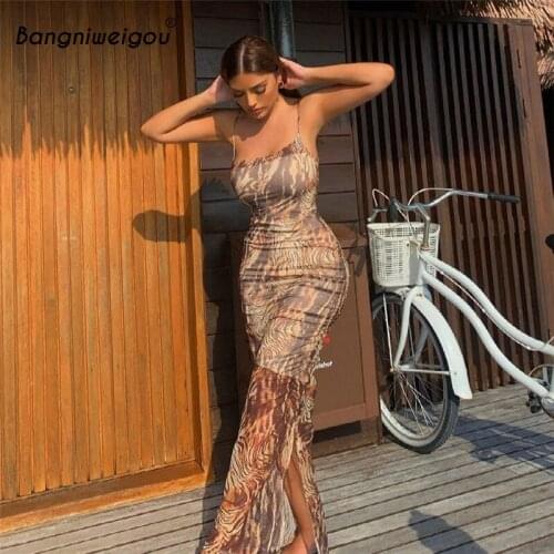 Bangniweigou Summer Dresses With Print