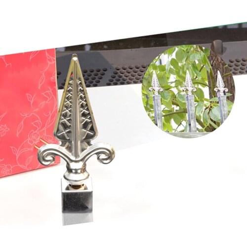 Freeshipping 140mm Ture Color Decoration Handrail Armrest Stair Fence Gate Door Top Tip Parts Head for Outdoor or Indoor