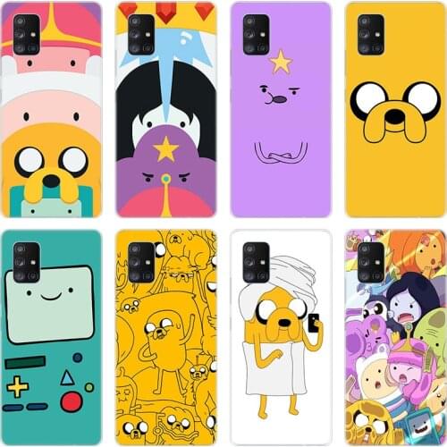 Adventure time Beemo BMO Jake Finn Lumpy Case for Samsung Galaxy A10 A21 A30 A50 A70 S A20 E A40 A01 A11 A31 A41 A51 A71 A81 A91