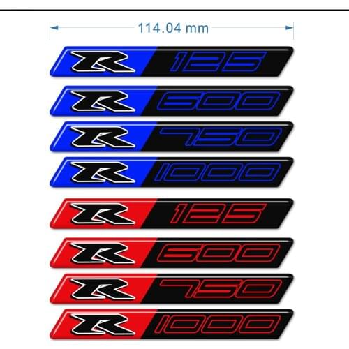 For Suzuki GSXR 125R 750R 1000R 600R GSX R1000 GSX R600 R125 R750 Tank Pad Protector Stickers Decal Emblem GSX R 600 750 1000
