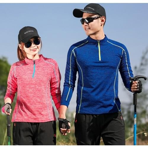 WWKK High Quality Mountaineering Clothes Summer Autumn Men/Women T-shirt Tights Long Sleeve Tops&Tees Quick Drying T-Shirt