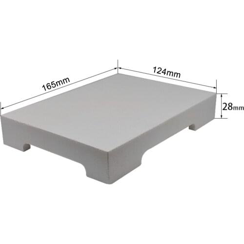 Gold Melting Tools Quartz Welding Brick Quadrangular Hexagonal Soldering Refractory Plate