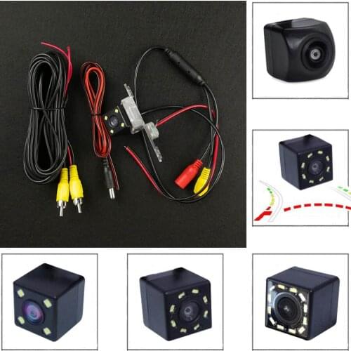 CCD 4 8 12 LED Fisheye Night Vision Rear View Camera Waterproof Parking For Volvo S40 S60 S80 XC90 XC60 V60 S80L S60L S40L