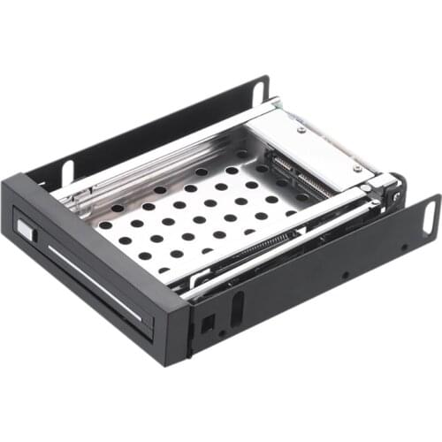 HDD SSD Bracket 2.5-Inch SATA 7-9.5mm Internal Hard Drive Box for Desktop PC Optical Drive Front Panel