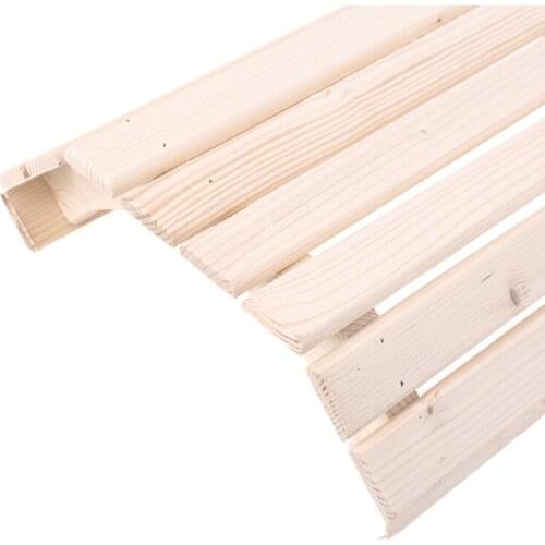 YYSD Sauna Lampenschirm,Made of Wood + Semi-Circular Practical Sauna Room Lampshade