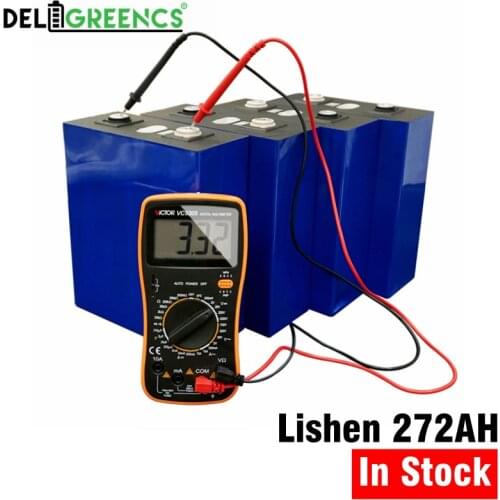 271AH LiFePO4 battery 12V Lithium Prismatic Phosphate LiPO battery pack for energy storage not EVE 280ah or Lishen 272AH