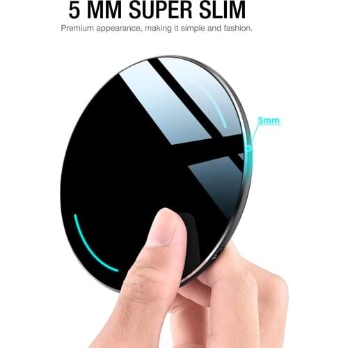 10W 5W Qi Magnetic Wireless Charger For iPhone 12 11 Pro Max X Mini Induction 15W PD Fast Charging Pad For Samsung Xiaomi Huawei