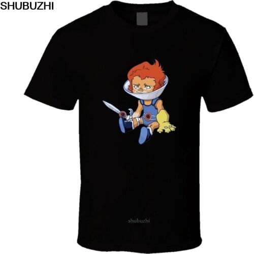 Thundercats t-shirt leono tee cartoon tv show Cartoon t shirt men Unisex Fashion tshirt free shipping top shubuzhi funny sbz8187