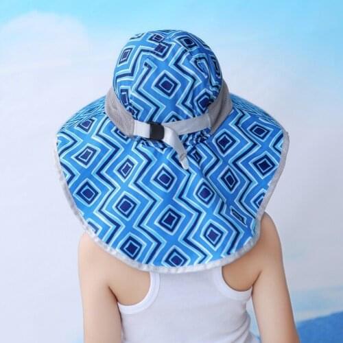 Spring Print Baby Bucket Hat Cotton Fisherman Hats Kids Summer Boys Girls Panama Sun Cap