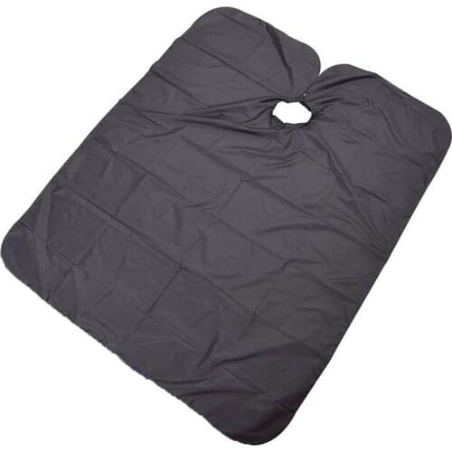 Hairdressing Cape Barber Shop Home Haircut Hair Coloring Gown Washable Black