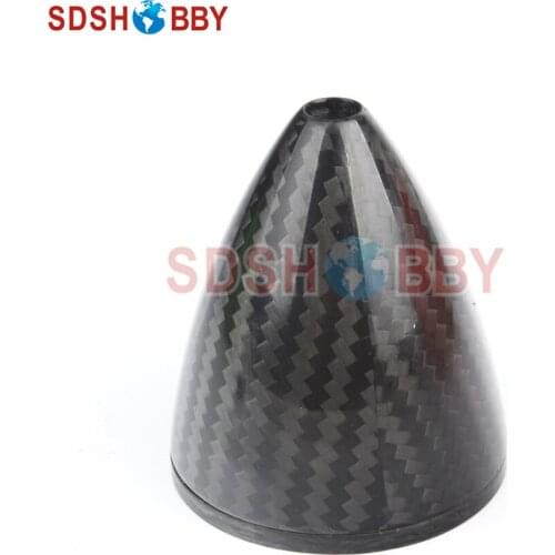 RC Model 3.25" (82.5mm) Carbon Fiber Spinner with Carbon Fiber Back plate 3K Surface Processing