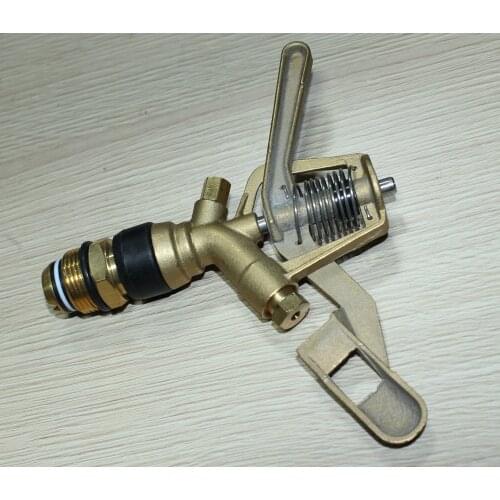 Agricultural Irrigation 3/4 Metal Brass Impact Water Sprinkler Nozzle Head