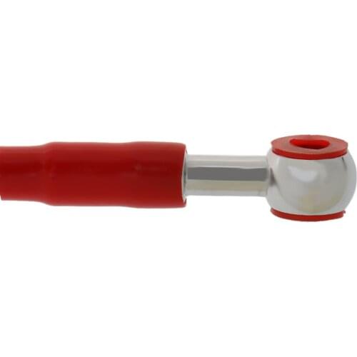 90cm Motorcycle Motorbike Scooter Braided Brake Oil Hose Line 1cm Dia. Black