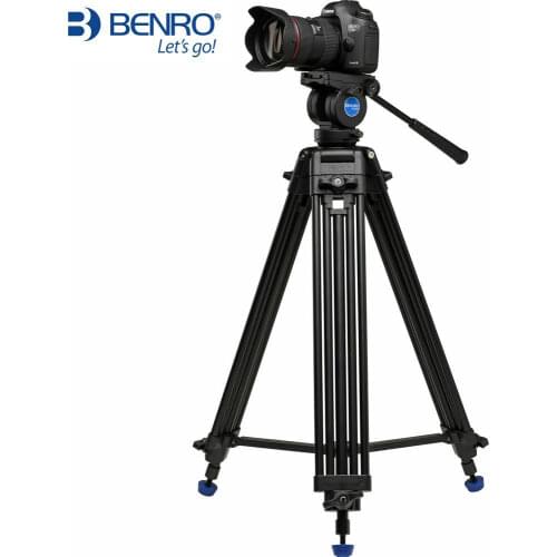 Benro KH25N Professional Twin Leg Video Tripod Kit Stand With Pan Video Head