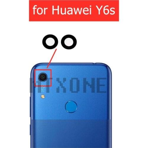 2pcs for Huawei Y6s Back Camera Glass Lens Rear Camera Glass with 3M Glue Repair Spare Part
