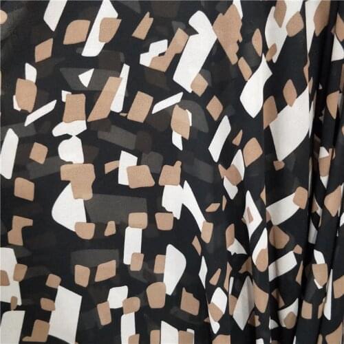 Stylish Soft Chiffon Fabric Summer Dress palazzo Dress Shirt Material breathable DIY dress blouse Sewing Fabric