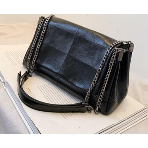 Retro shoulder messenger bags for women Ladies Vintage Handbags Casual Solid Shoulder Bags new crossbody bag
