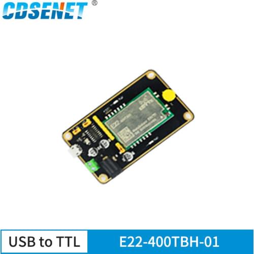 SX1262 SX1268 433MHz LoRa Module Rf Modules Test Development Board Kits E22-400TBH-01 Wireless Transmitter Receiver