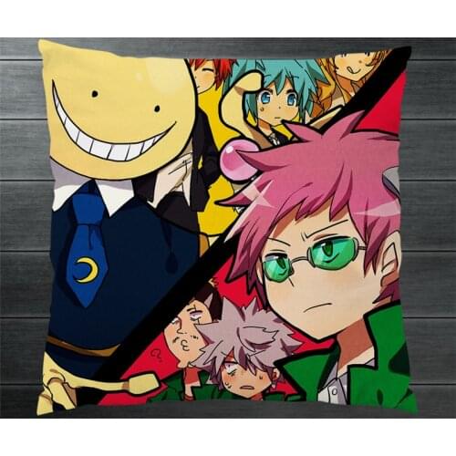 The Disastrous Life of Saiki K. Two Side Anime Pillowcases Hugging Pillow Cushion Case Cover Manga Saiki Kusuo Cosplay Gift P5
