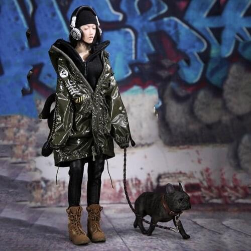 1/6 Scale Youth Female Fashion Wear Clothes Girls Street Hip Hop Trend Clothing For 12" Action Body In Stock