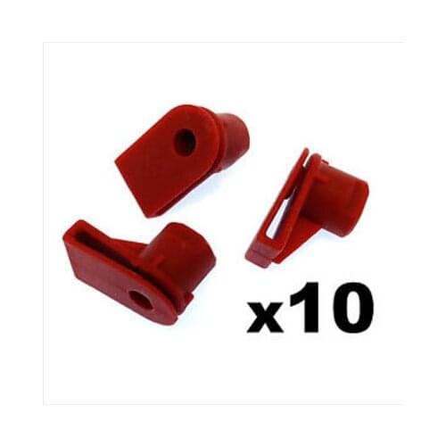 10x For Opel bumper to fender bearing plastic spout nut for