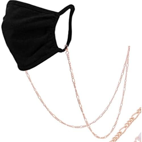 2021 Fashion Eyeglasses Chain Imitation Pearl Beaded Women Outside Casual Sunglasses Accessory Necklace Gift Mask Hanging Rope