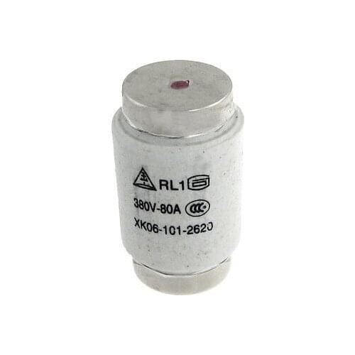 5PCS AC 380V 80A Amps 62 x 32.5mm Screw Base Type Fuse Link RL1-100