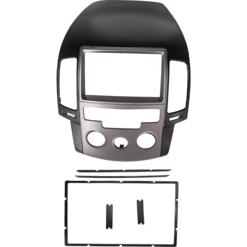 Car Audio Radio Frame for Hyundai I-30 2008-2011 (MANUAL AC, KOREAN, LHD) Car Frame Panel Dash Installation Kit