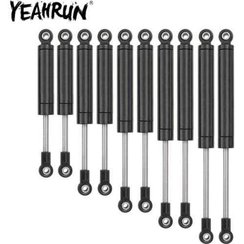 YEAHRUN RC Car Shock Absorber Damper Built-in Spring 80/90/100/110/120mm for 1:10 Axial SCX10 TF2 Wraith TRX4 TRX6 Parts